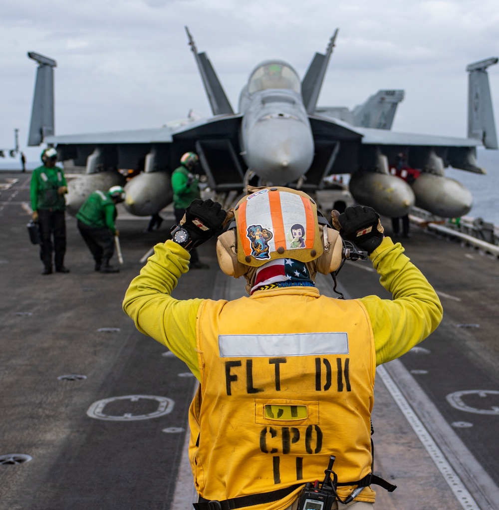 Nimitz Conducts Flight Operations