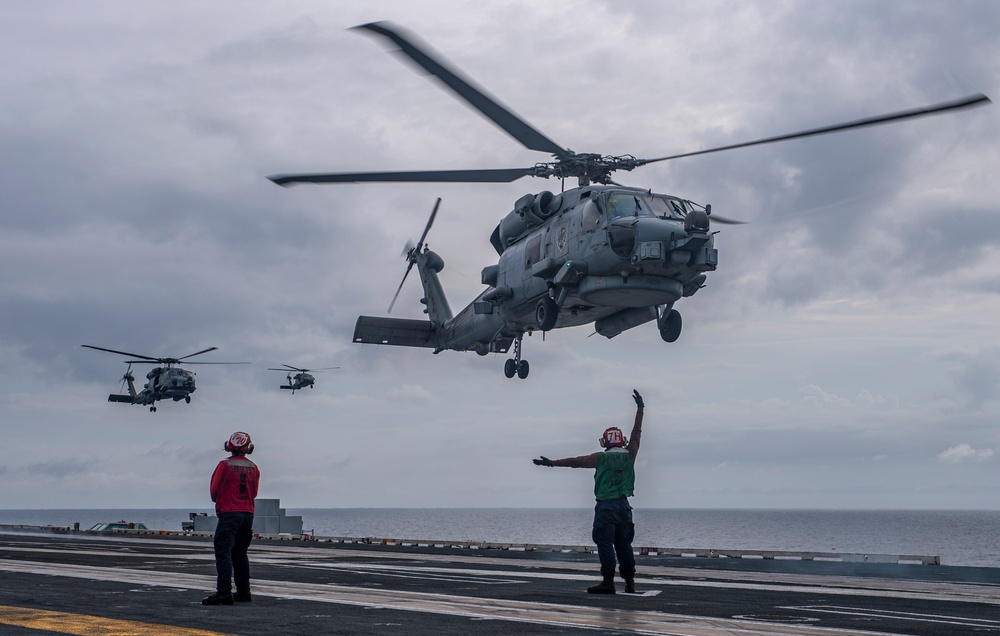 Nimitz Conducts Flight Operations