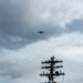 E-2C Flies Over USS Nimitz