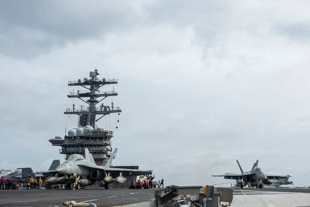 USS Nimitz Flight Operations