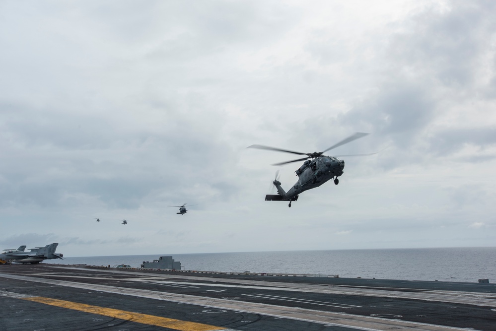 USS Nimitz Flight Operations