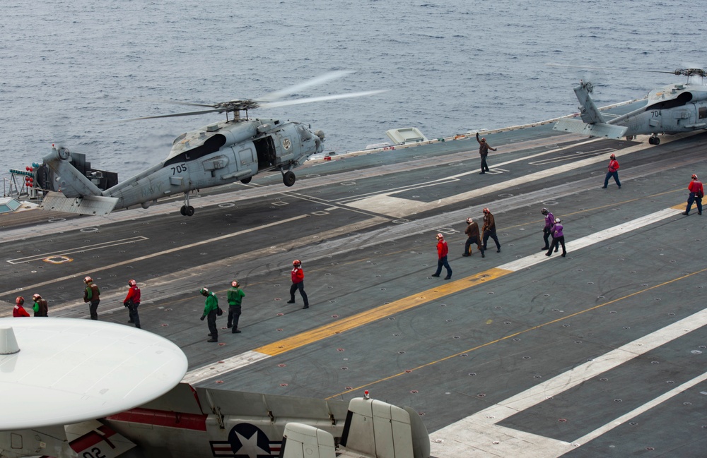 Nimitz Conducts Flight Operations