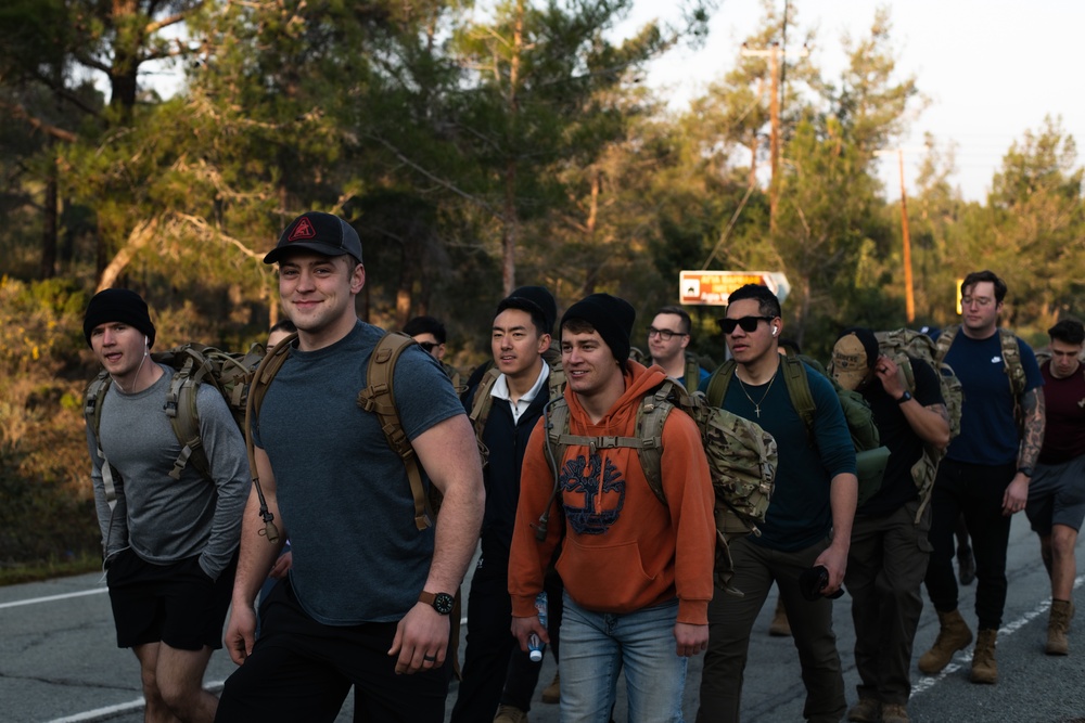 Able Company Paratroopers Conduct 12 Mile Ruck with Cypriot Forces