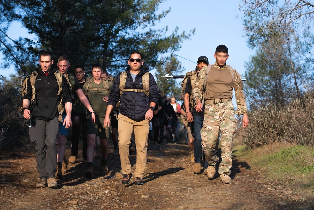 Able Company Paratroopers Conduct 12 Mile Ruck with Cypriot Forces