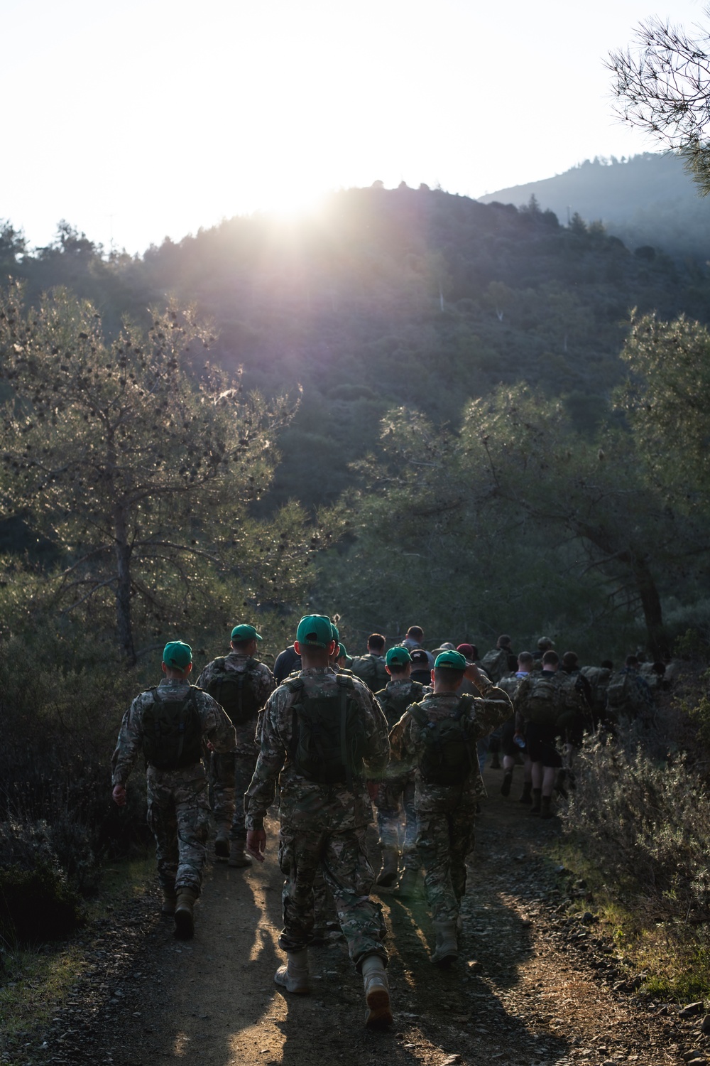 Able Company Paratroopers Conduct 12 Mile Ruck with Cypriot Forces