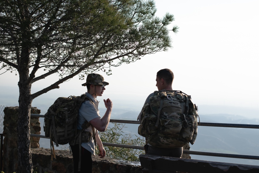 Able Company Paratroopers Conduct 12 Mile Ruck with Cypriot Forces