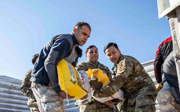 Incirlik Air Base Supply Truck Onload