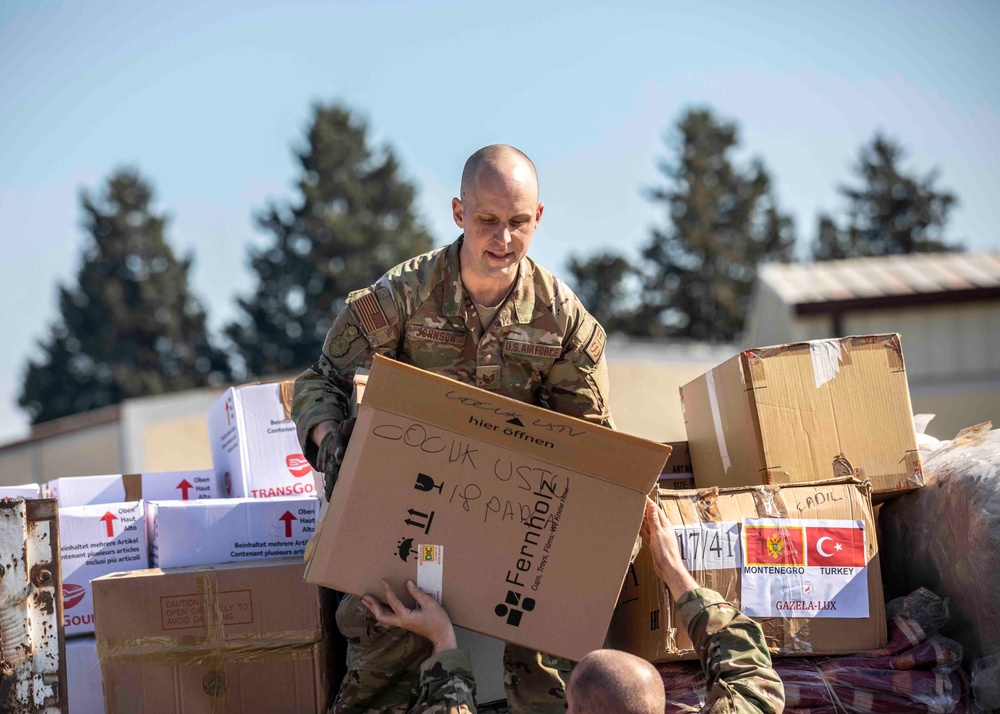 Incirlik Air Base Supply Truck Onload