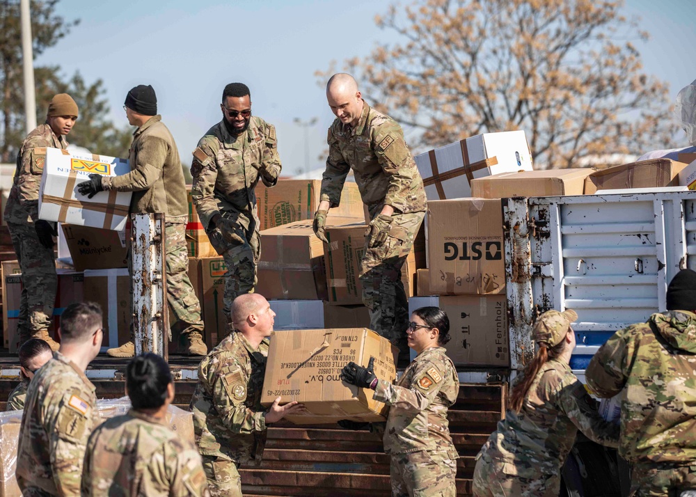 Incirlik Air Base Supply Truck Onload