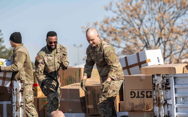 Incirlik Air Base Supply Truck Onload