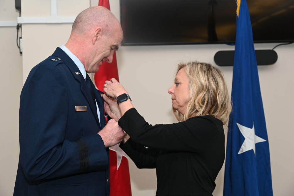 U.S. Air Force Brig. Gen. Edward Jones Retires