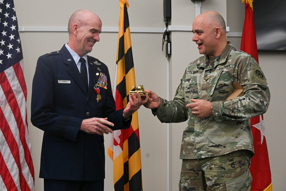 U.S. Air Force Brig. Gen. Edward Jones Retires