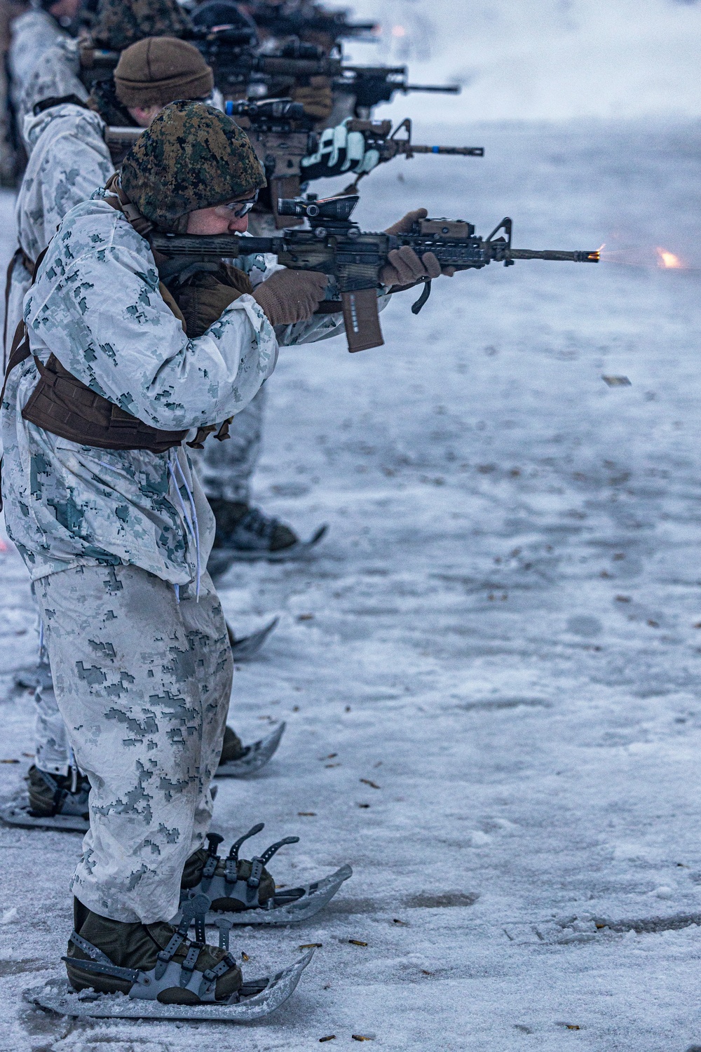 MRF-E Marines conduct live-fire range