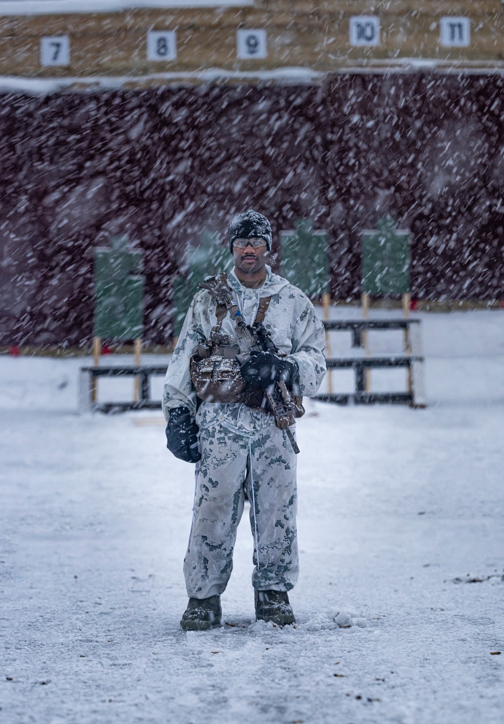 MRF-E Marines conduct live-fire range