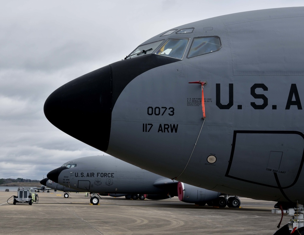 117th Air Refueling Wing KC-135 Stratotankers