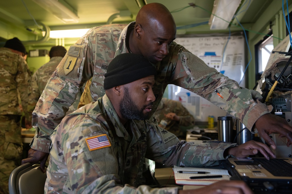 1st Armored Division Command Post Exercise III