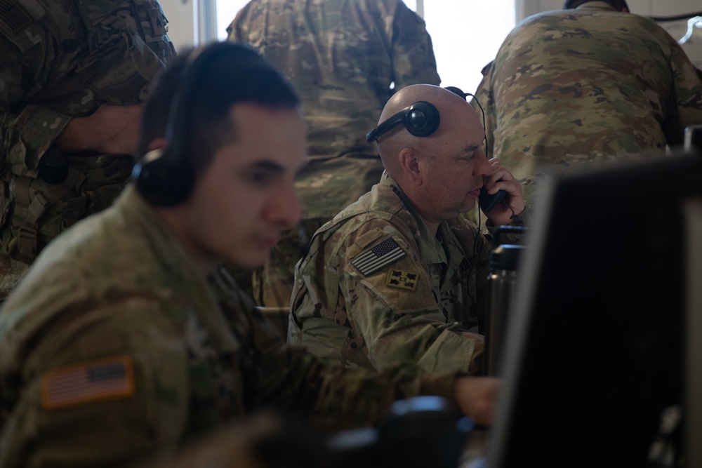 1st Armored Division Command Post Exercise III