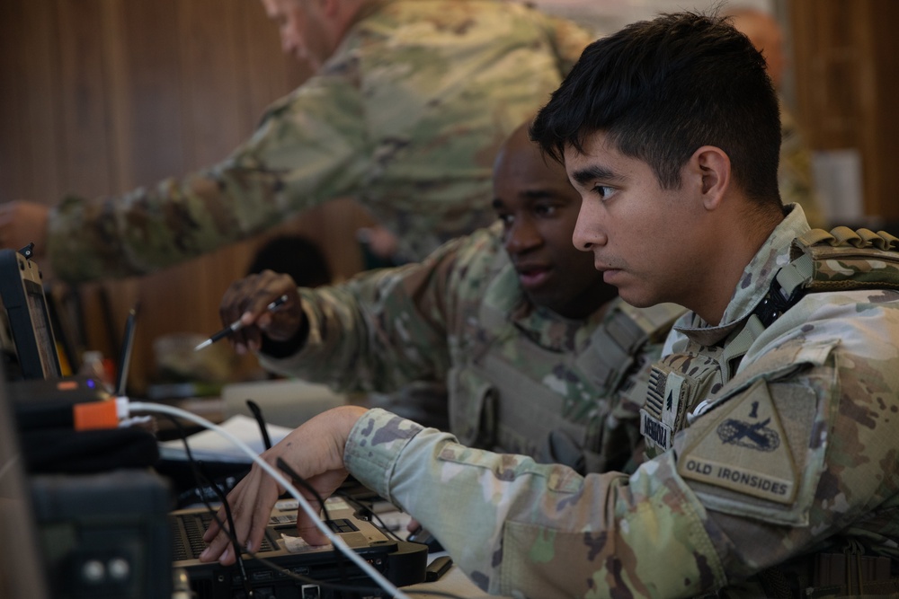 1st Armored Division Command Post Exercise III