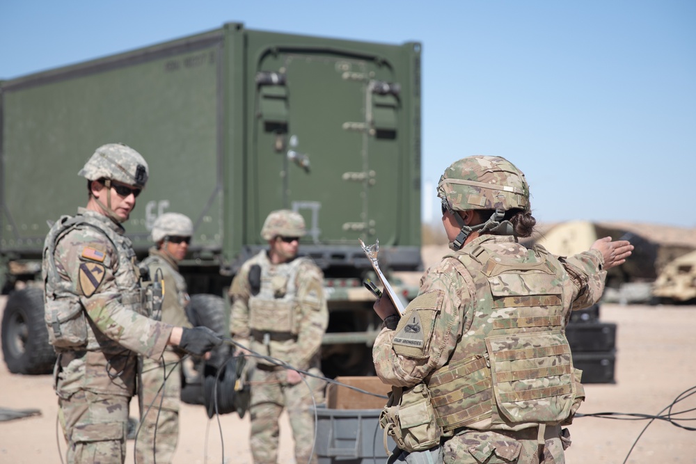 1st Armored Division Command Post Exercise III