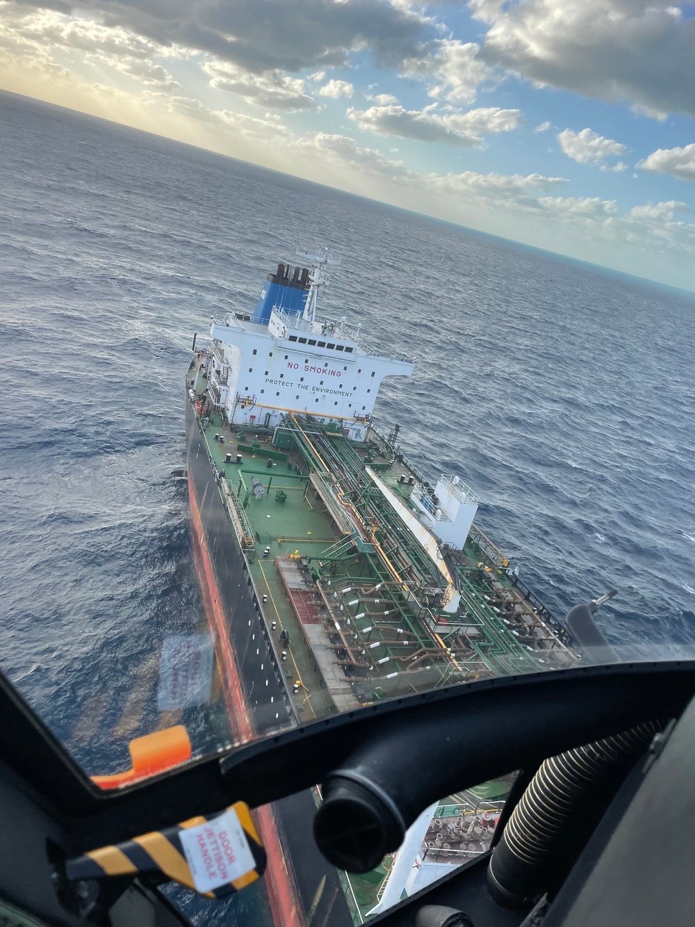 Coast Guard medevacs 27-year-old from tanker ship 50 miles southwest of Key West