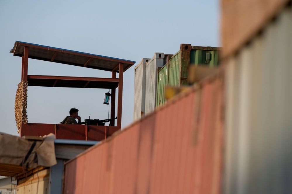 Who watches the watchtower Airman?