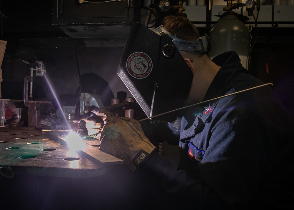 Daily Operations Aboard USS George H.W. Bush (CVN 77)