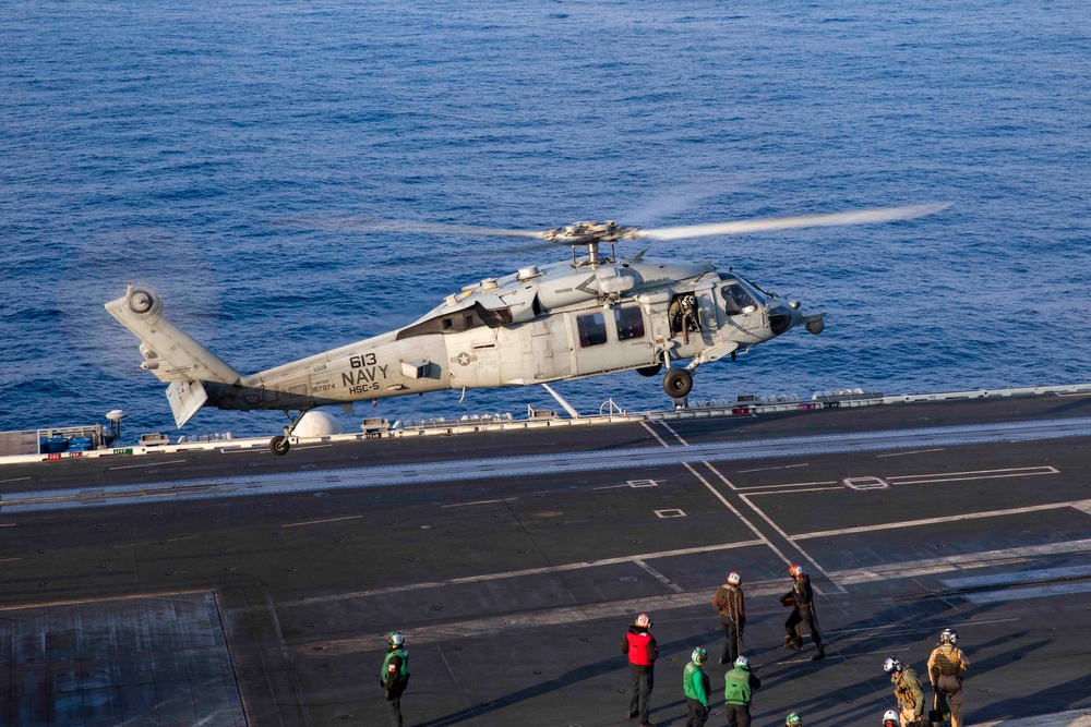 Daily Operations Aboard USS George H.W. Bush (CVN 77)