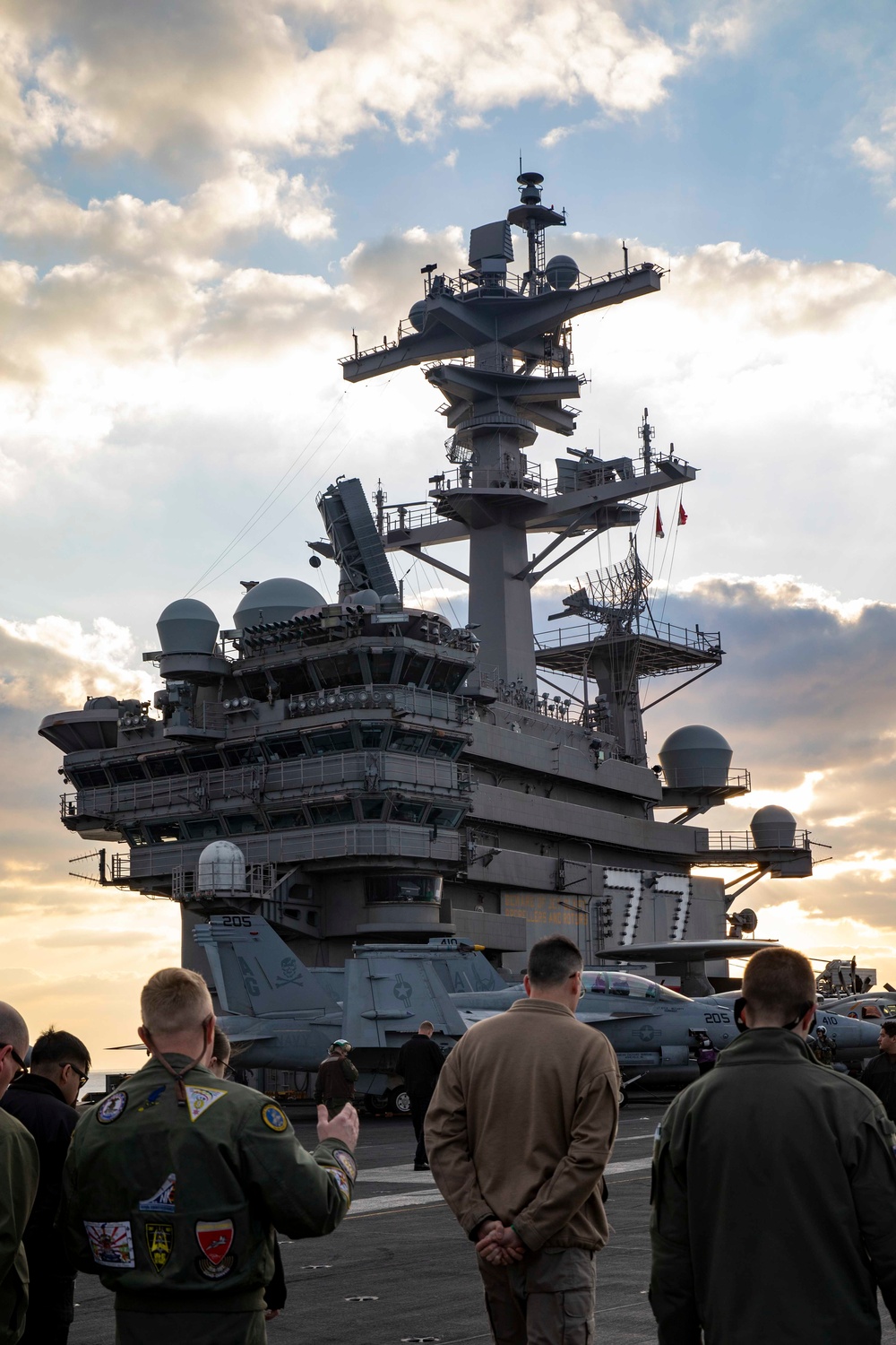 Daily Operations Aboard USS George H.W. Bush (CVN 77)