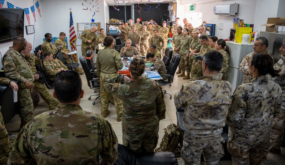 AASAB medical evacuation training enhances coalition partnership, skillsets