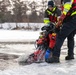 Ice Water Rescue Training with Fort McCoy Fire Department