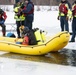 Ice Water Rescue Training with Fort McCoy Fire Department