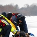 Ice Water Rescue Training with Fort McCoy Fire Department