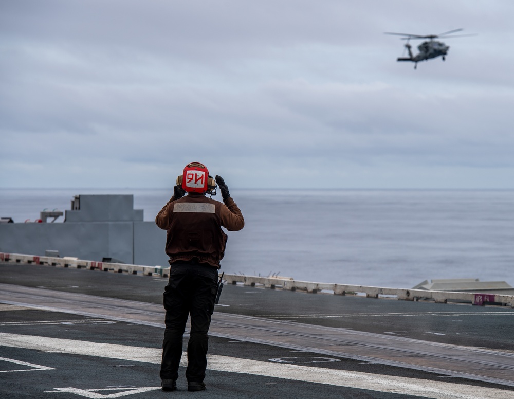 Nimitz Conducts Flight Operations