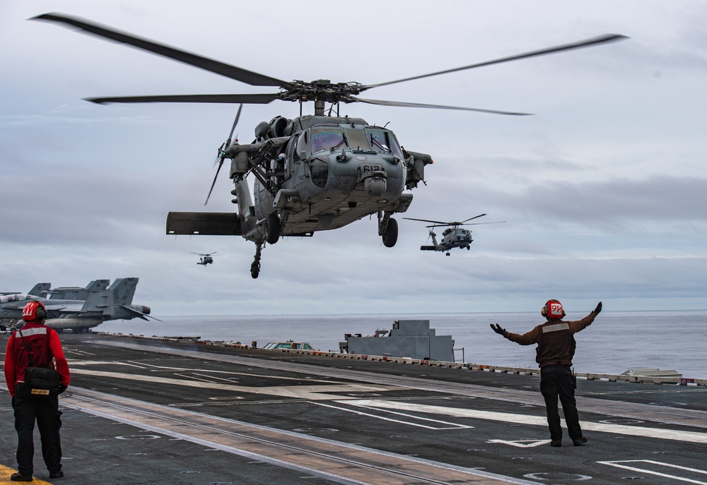 Nimitz Conducts Flight Operations