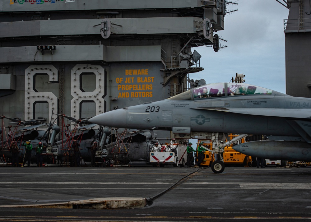 Nimitz Conducts Flight Ops