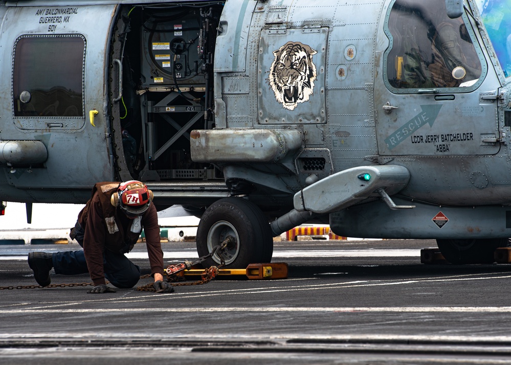 Nimitz Conducts Flight Ops