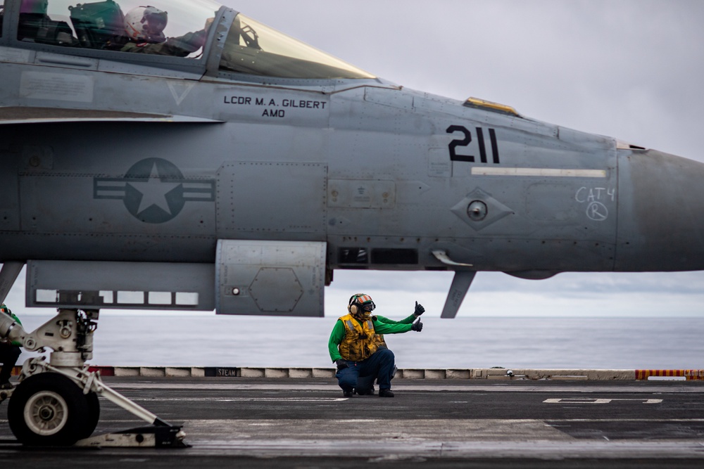 Nimitz Conducts Flight Operations