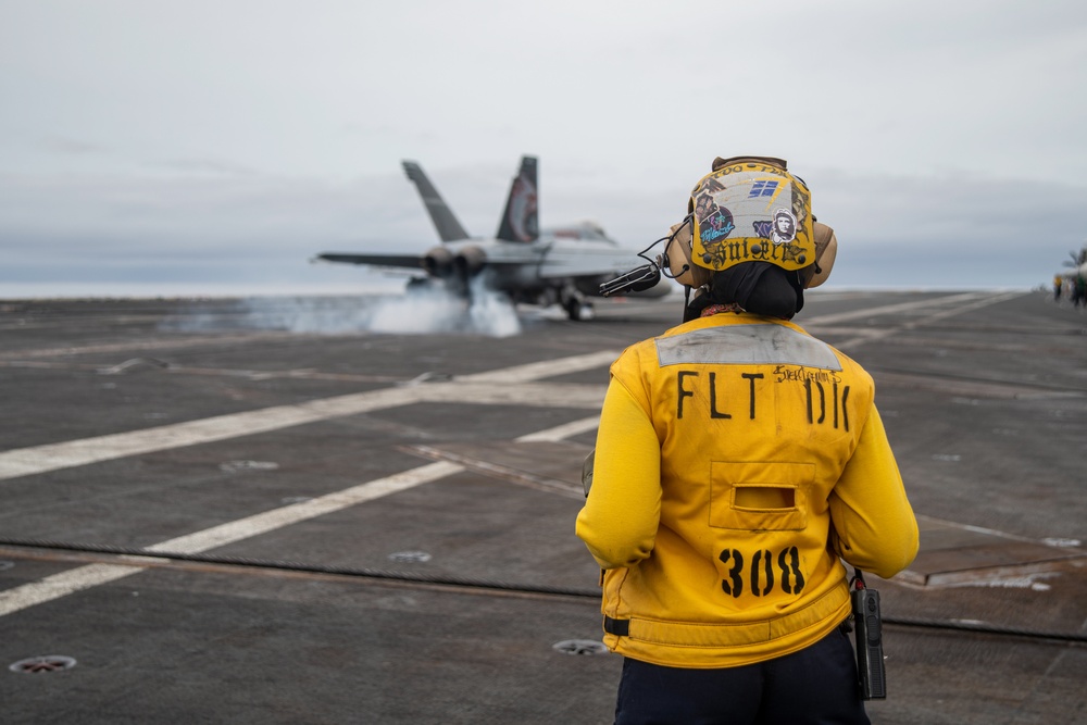 Nimitz Conducts Flight Operations