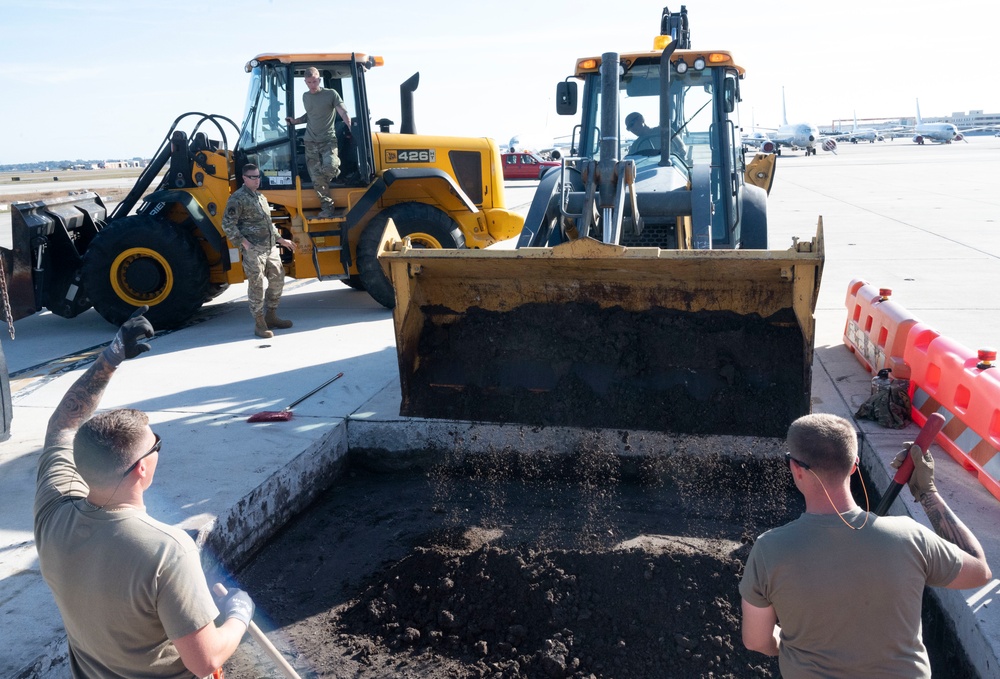 Florida Guard modernizes Navy airfield