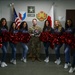 Houston Texans Cheerleaders Visit Camp Kosciuszko