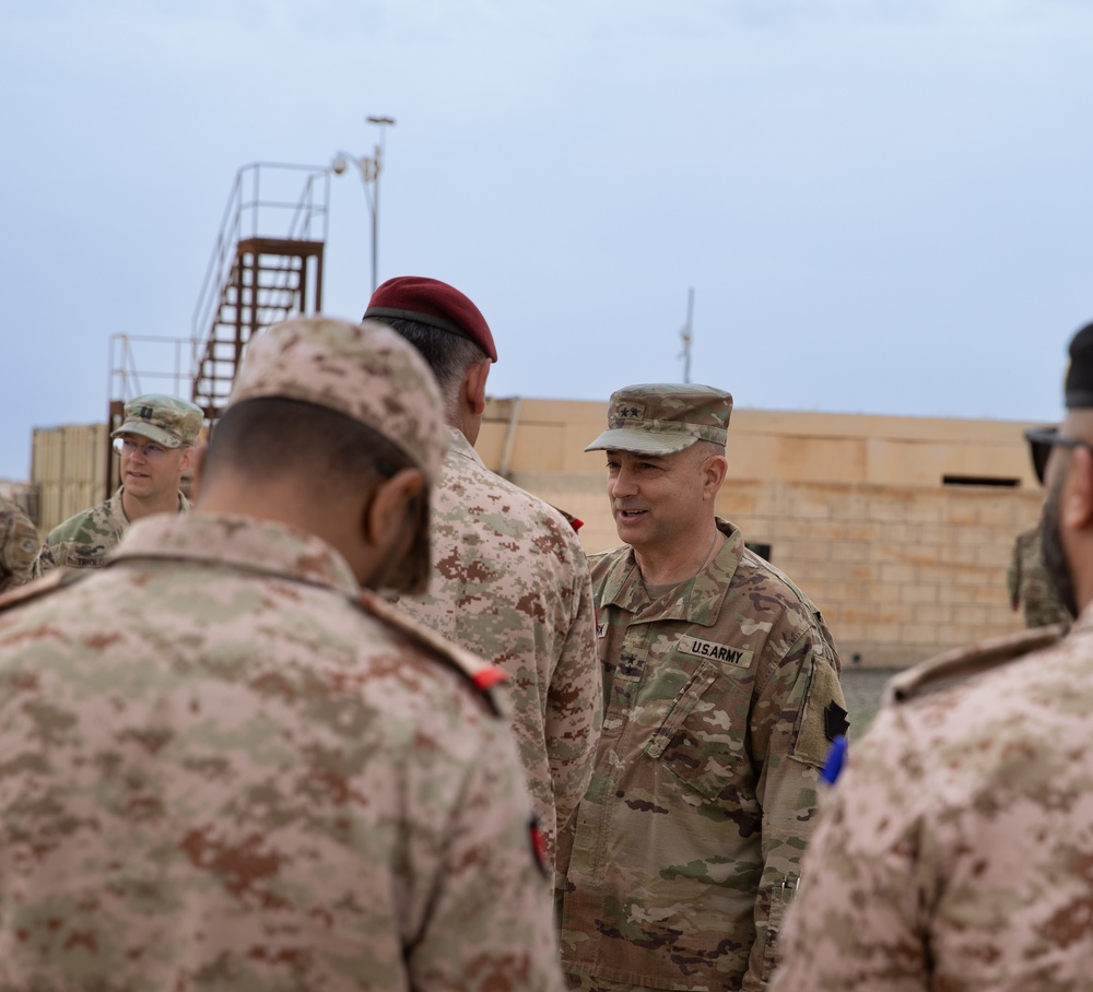 Maj. Gen. Mark D. McCormack Visits Kuwaiti Allies During Dragon Defender 2023