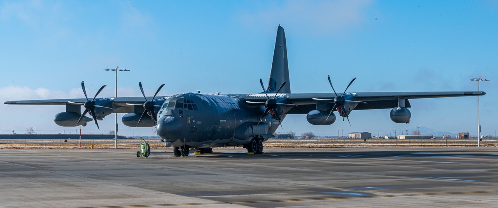 Cold days at Kirtland Air Force Base