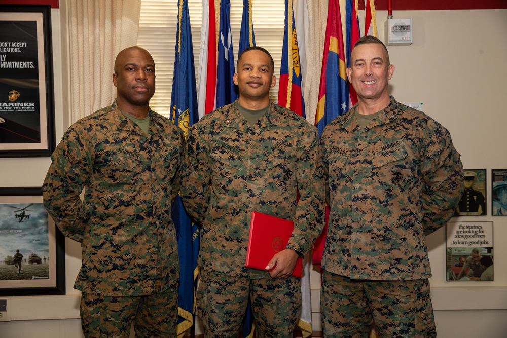 Chief Warrant Officer 3 Darnell A. Gervais' promotion ceremony