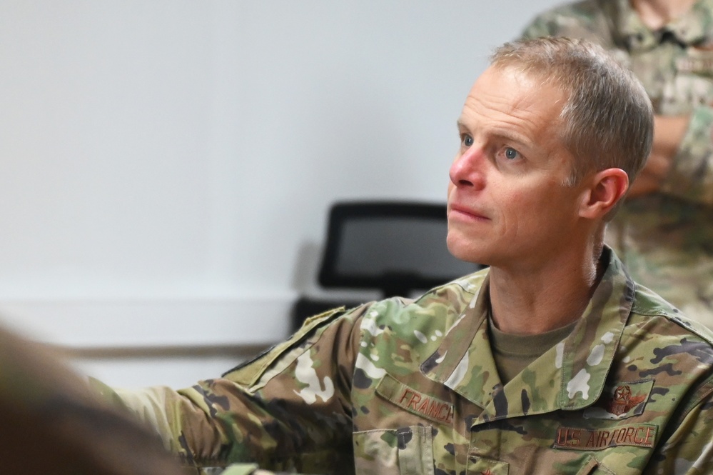 Third Air Force commander visits 449th elements in east Africa AOR
