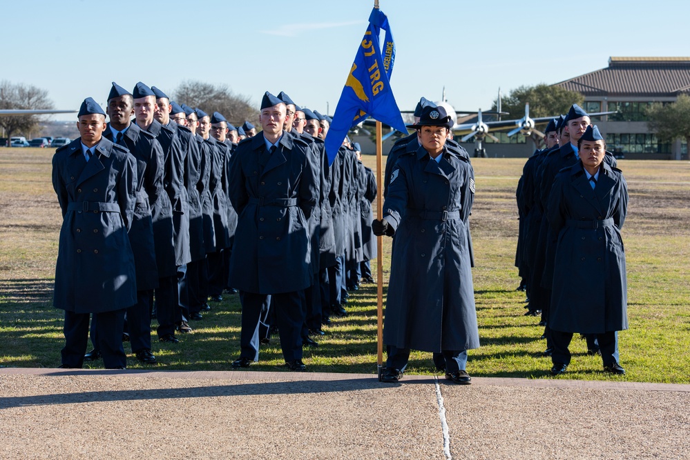 322nd Training Squadron Basic Military Training Graduation Ceremony