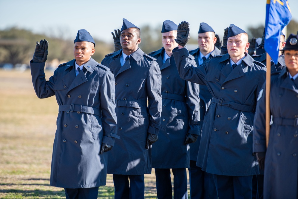 322nd Training Squadron Basic Military Training Graduation Ceremony