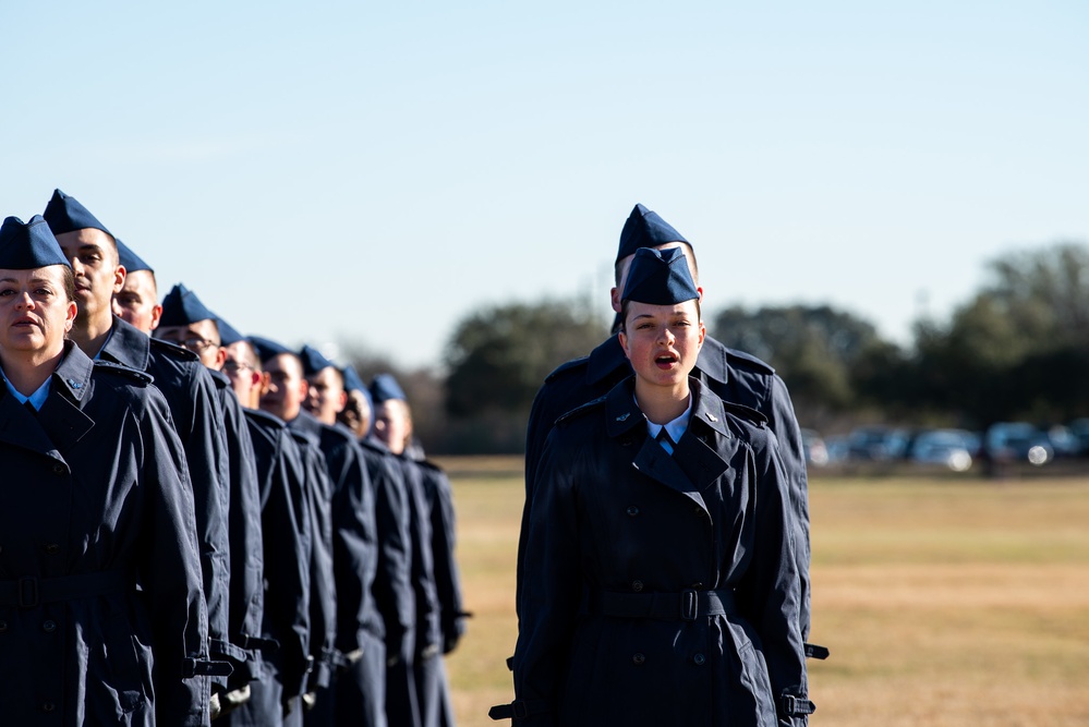 322nd Training Squadron Basic Military Training Graduation Ceremony