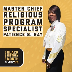 Master Chief Religious Program Specialist Patience S. Ray - Black History Month Feature [Image 4 of 7]