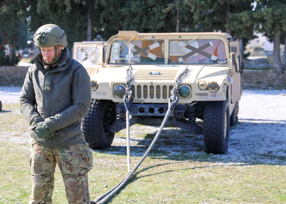 The 101st Air Assault Multi-national training in Greece