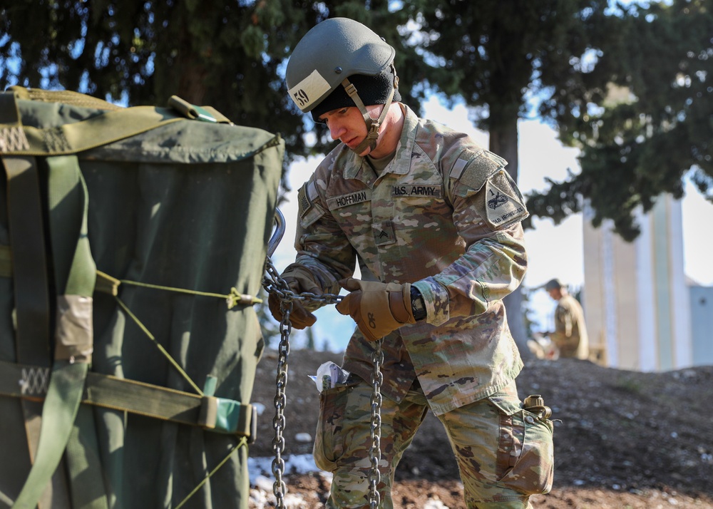 The 101st Air Assault Multi-national training in Greece